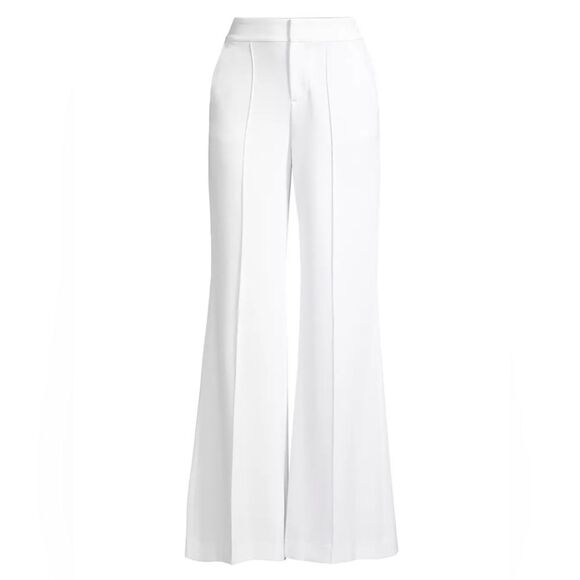 Alice + Olivia Pants - Alice + Olivia Dylan High-Waist Wide-Leg Pants, NWT, Size 6